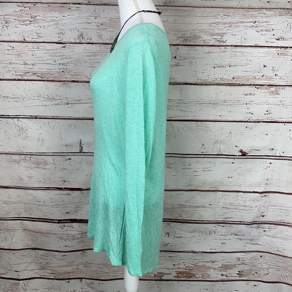 NWT  Jasmine and Ginger XL Mint Long Sleeve Top - Picture 3 of 11